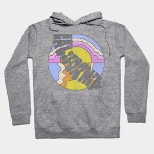 Retro California Sunset Hoodie